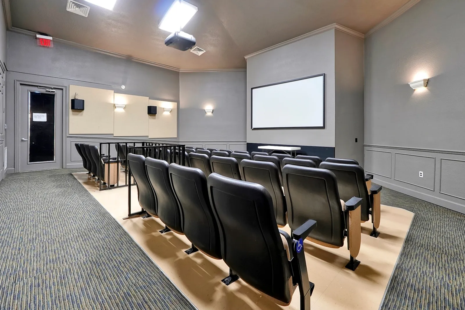 Resort movie theater shows all the classics and more